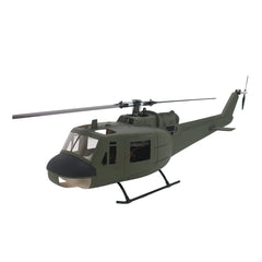 FLISHRC FL500 UH-1 Huey 500-Klasse 2,4G 6CH Scale RC-Helikopter mit L7-Flugsteuerung und 4-Modus-GPS-Positionierung RTF