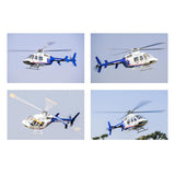 FLYWING BELL-407 2.4G 6CH 470-Class Quick-Release 4-Rotor Scale RC Helicopter - RAZORDON