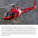 FLYWING Eurocopter AS350 2.4G 6CH 470-Class Quick-Release 3-Rotor Scale RC Helicopter Model with ACE Flight Controller, GPS Positioning & Left/Right-Hand Control RTF