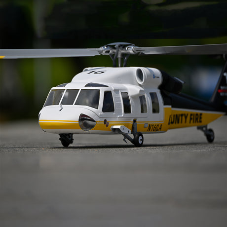 FLYWING UH-60L Black Hawk 470-Class RC Helicopter, 2.4GHz 6CH Scale Military Helicopter with ACE Flight Controller, GPS Positioning & Quick-Release Blades, RTF