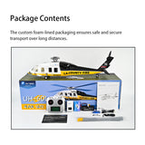 FLYWING UH-60L Black Hawk 470-Class RC Helicopter, 2.4GHz 6CH Scale Military Helicopter with ACE Flight Controller, GPS Positioning & Quick-Release Blades, RTF