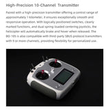 FLYWING BO105 2.4G 6CH 470-Class Quik-Release 4-Rotor Scale RC Military Helicopter  - RAZORDON