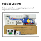 FLYWING BO105 2.4G 6CH 470-Class Quik-Release 4-Rotor Scale RC Military Helicopter  - RAZORDON