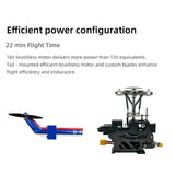 FLYWING BO105 2.4G 6CH 470-Class Quik-Release 4-Rotor Scale RC Military Helicopter  - RAZORDON