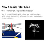 FLYWING BO105 2.4G 6CH 470-Class Quik-Release 4-Rotor Scale RC Military Helicopter  - RAZORDON