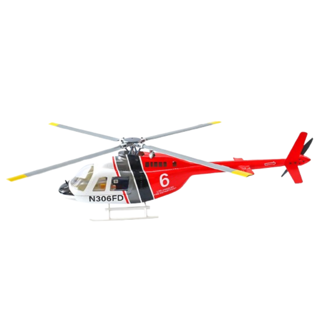Saldi FLY WING Bell 206 V3 470 CLASS Elicottero RC Sistema Di - Foto 7