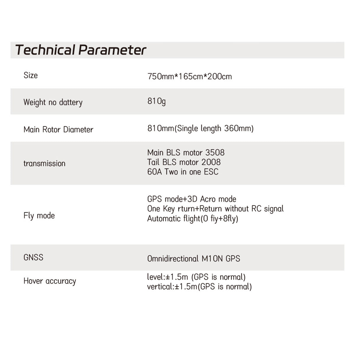 FLYWING Bell-206-V4 RC Helicopter with GPS Parameter - Razordon