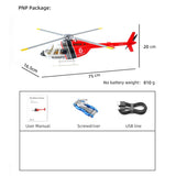 FLYWING Bell206 V4 GPS RC Helicopter PNP