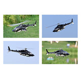 FLYWING Bell 222 Airwolf 470-Class RC Helicopter – 2.4GHz 6CH Scale Military Helicopter with ACE Flight Controller, GPS Positioning & Retractable Landing Gear (RTF)