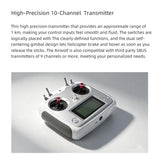 FLYWING Bell 222 Airwolf 470-Class RC Helicopter – 2.4GHz 6CH Scale Military Helicopter with ACE Flight Controller, GPS Positioning & Retractable Landing Gear (RTF)