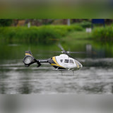 FLYWING EC135 470 스케일 RC 헬리콥터 2.4G 6CH 스케일 군용 모델, 퀵 탈착식 4날 로터, ACE 비행 컨트롤러, GPS 위치 지정 기능(MODE1/MODE2 전환 가능)