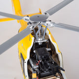 FLYWING EC135 470-Scale RC Helicopter 2.4G 6CH Scale Military Model with Quick-Detach 4-Blade Rotor ACE Flight Controller GPS Positioning - RAZORDON