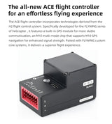 FLYWING EC135 470-Scale RC Helicopter 2.4G 6CH Scale Military Model with Quick-Detach 4-Blade Rotor ACE Flight Controller GPS Positioning - RAZORDON