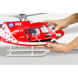 FLYWING Eurocopter AS350 2.4G 6CH 470-Class Quick-Release 3-Rotor Scale RC Helicopter Model with ACE Flight Controller, GPS Positioning & Left/Right-Hand Control RTF