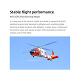 FLYWING MH-60 2.4G 6CH 470-Class Quik-Release 4-Rotor Scale RC Military Helicopter - RAZORDON