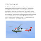 FLYWING MH-60 2.4G 6CH 470-Class Quik-Release 4-Rotor Scale RC Military Helicopter - RAZORDON