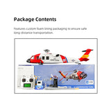 FLYWING MH-60 2.4G 6CH 470-Class Quik-Release 4-Rotor Scale RC Military Helicopter - RAZORDON