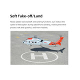 FLYWING MH-60 2.4G 6CH 470-Class Quik-Release 4-Rotor Scale RC Military Helicopter - RAZORDON