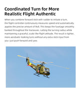 FLYWING UH-1 V4 Upgrade Version Class 470 6CH Brushless Motor GPS Fixed Point Altitude Hold Scale RC Helicopter - RAZORDON