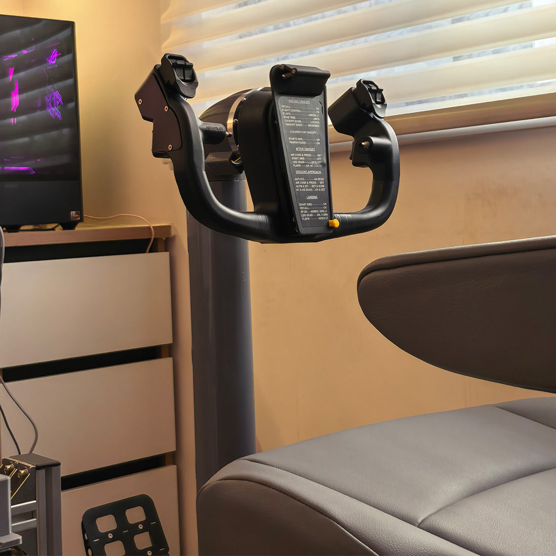 Force Feedback Flight Simulator Yoke System - RAZORDON
