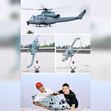 GOOSKY E7 UH-1Y Venom 700-Class 1/9 Scale 6CH RC Helicopter – RAZORDON