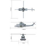 GOOSKY E7 UH-1Y Venom 700-Class 1/9 Scale 6CH RC Helicopter – RAZORDON
