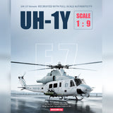 GOOSKY E7 UH-1Y Venom 700-Class 1/9 Scale 6CH RC Helicopter – RAZORDON