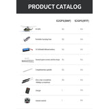GOOSKY E2 UH-1Y 2.4G 6CH RC Helicopter Brushless Direct Drive Scale Model with LiDAR Positioning GPS Version Rescue Livery RTF (MODE1/MODE2 Switchable)