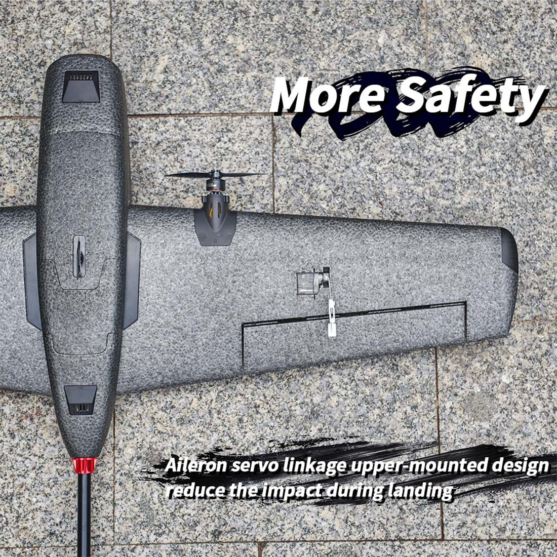HEEWING Ranger T1 VTOL 2.4G EPP, RC-Flugzeug mit vertikalem Start und Landung, Starrflügel, FPV-Kamerahalterung und Flugsteuerung RTF/PNP (ohne Batterie)