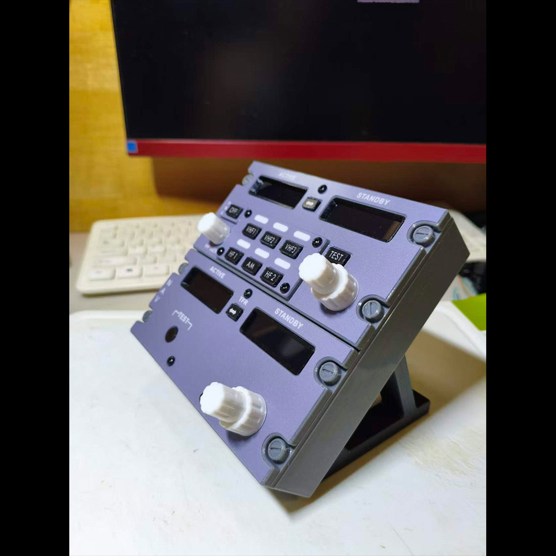 Hoowalt B737 1:1 COCKPIT Radio Tuning Panel - RAZORDON