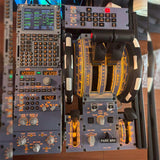 Hoowalt D107 V2 Metal Plate Lever Head Version A32X A31X A19X Motorized Throttle COCKPIT Panel - RAZORDON