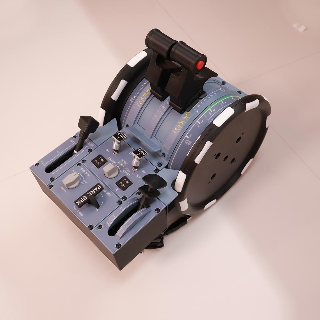 Hoowalt D107 V2 Metal Plate Lever Head Version A32X A31X A19X Motorized Throttle COCKPIT Panel - RAZORDON