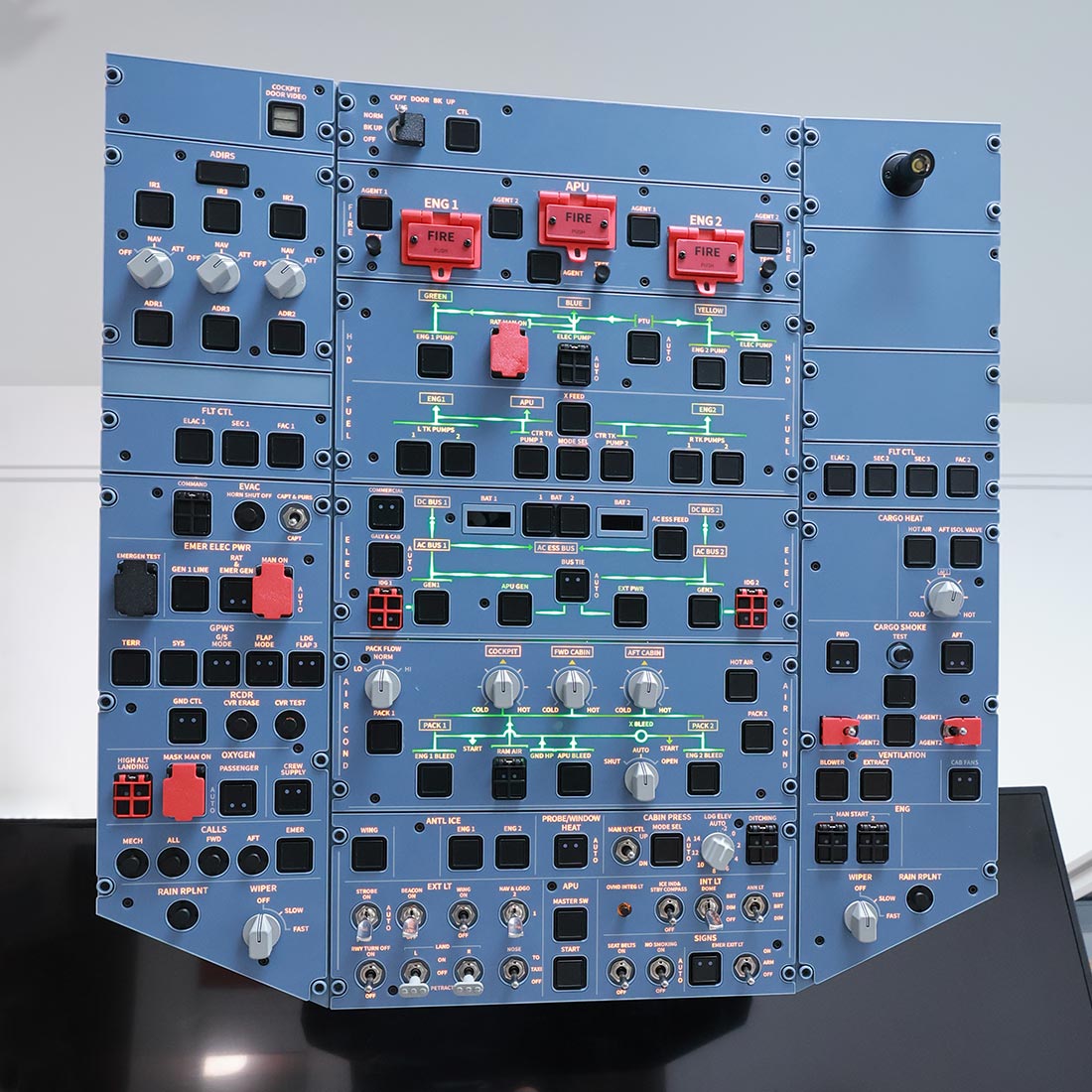 Hoowalt D111 A32X 1/1 Scale Light OVHD OVERHEAD Panel - RAZORDON