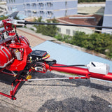 JCZK 300C PRO 2.4G 3-Blade Flybarless Alloy Realistic RC Helicopter Model with H1 PRO Flight Controller, GPS Positioning, Auto-Hover & One-Key Return(RTF Version)