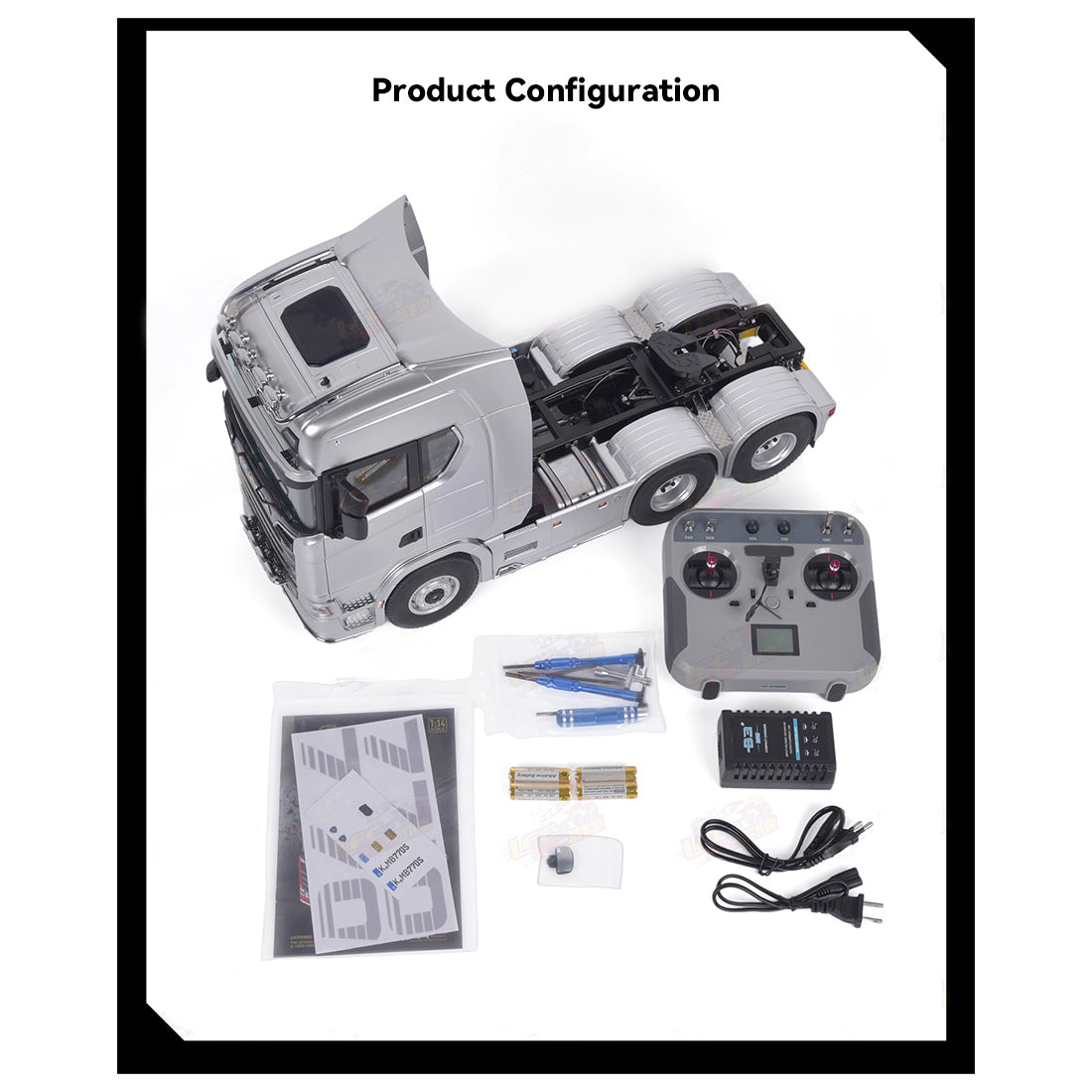 All Wheel Drive Full-proportional RC Tractor Truck - RAZORDON