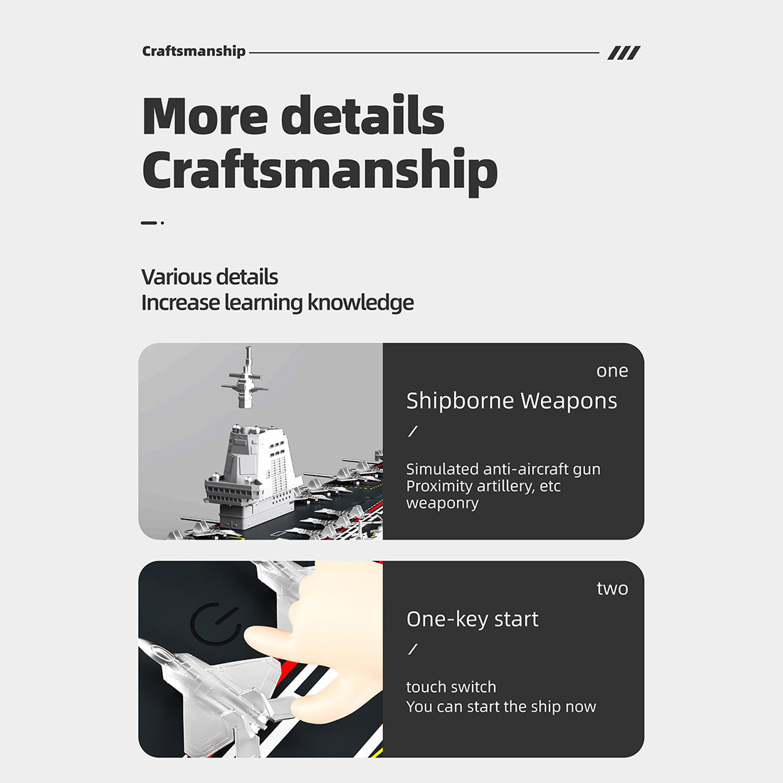 LHD RC Aircraft Carrier Warship – RAZORDON