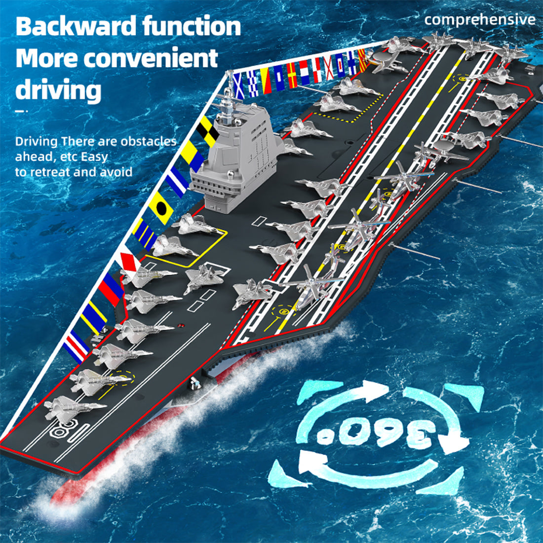 LHD RC Aircraft Carrier Warship – RAZORDON