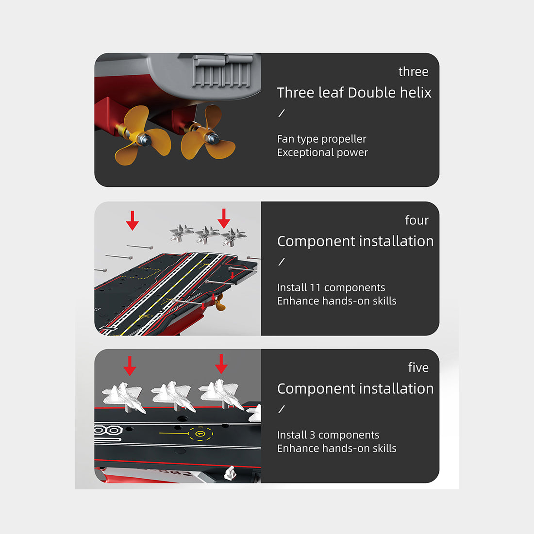 LHD RC Aircraft Carrier Warship – RAZORDON