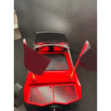 M-JET-35 1/6 scale red RC jet boat with dual water jet pump and LED lighting