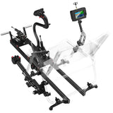 RAZORDON H17 RC Helicopter Cockpit Controller – 17-Channel ELRS Flight Simulator with CNC Metal Frame
