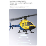 RC ERA A60 1/42 Scale Bell 206 90-Class 2.4G 4CH Single Rotor Flybarless Mini RC Helicopter - RAZORDON