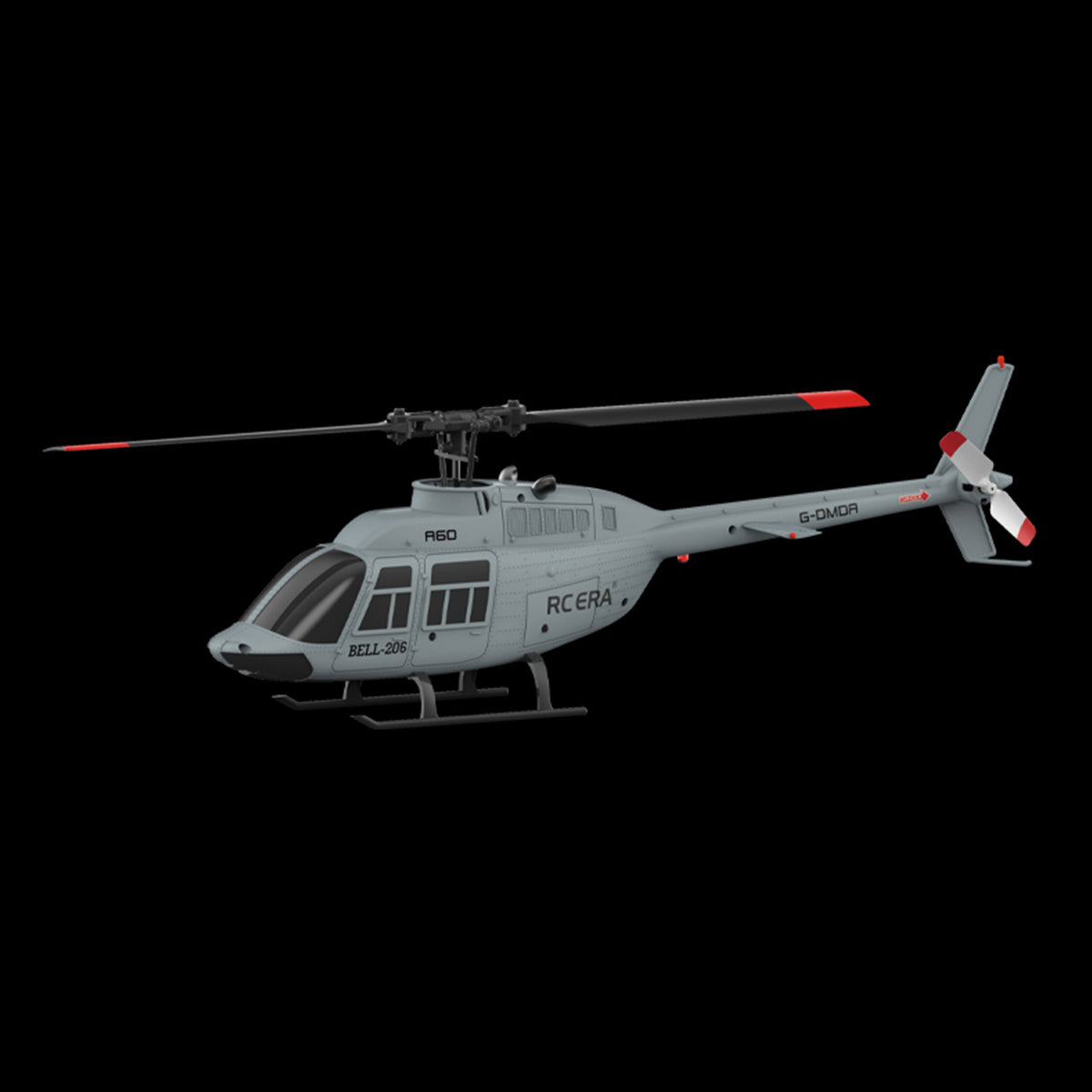 RC ERA A60 1/42 Scale Bell 206 90-Class 2.4G 4CH Single Rotor Flybarless Mini RC Helicopter - RAZORDON