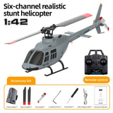 RC ERA A60 1/42 Scale Bell 206 90-Class 2.4G 4CH Single Rotor Flybarless Mini RC Helicopter - RAZORDON