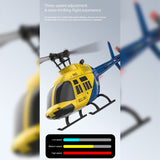 RC ERA A60 1/42 Scale Bell 206 90-Class 2.4G 4CH Single Rotor Flybarless Mini RC Helicopter - RAZORDON