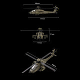 RC ERA C170 AH-64D Apache 1/48 Scale 6CH Flybarless RC Helicopter - RAZORDON