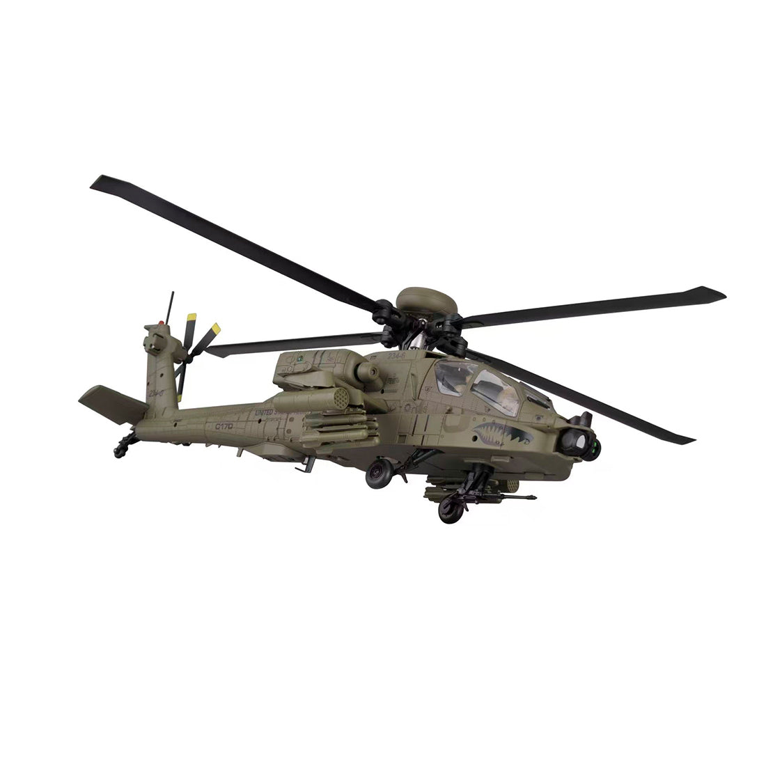 RC ERA C170 AH-64D Apache 1/48 Scale 6CH Flybarless RC Helicopter - RAZORDON