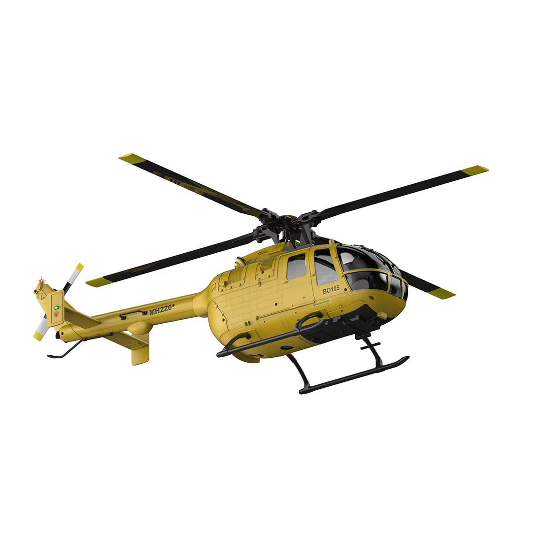 RC ERA C180 1/25 Scale RC Helicopter 2.4G 6CH Single Rotor Flybarless, Barometer + TOF LiDAR Altitude Hold, Optical Flow Positioning, One-Key Inverted Flight & Takeoff/Landing