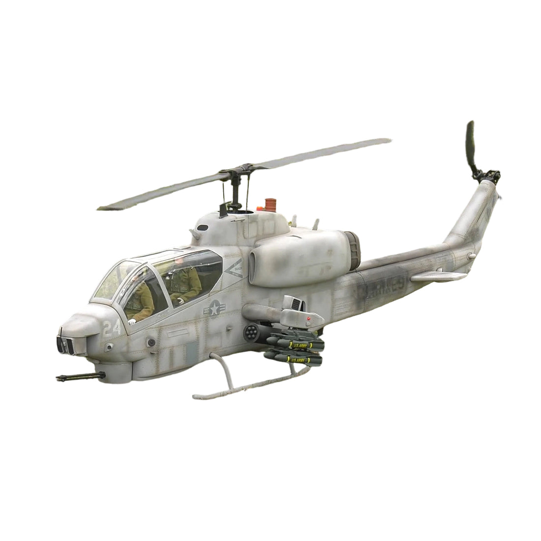 ROBAN AH-1 Cobra 700-Class 2.4G 6CH Scale RC Helicopter with H1 PRO Flight Controller, GPS Position Hold, Auto Hover & One-Key Return RTF