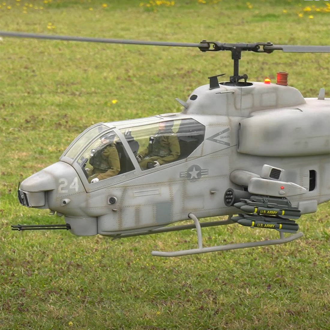 ROBAN AH-1 Cobra 700-Class 2.4G 6CH Scale RC Helicopter with H1 PRO Flight Controller, GPS Position Hold, Auto Hover & One-Key Return RTF