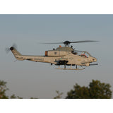 WOLFBUSH&ROBAN AH-1W Cobra 470-Class 2.4G 6CH Dual-Rotor RC Military Helicopter Model with GPS Positioning, Synchronized Turret & Left/Right-Hand Control RTF